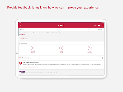 CIBC Mobile Banking® 9