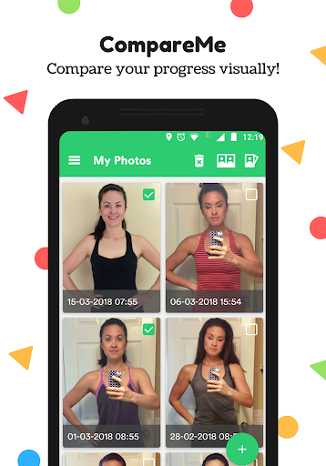 Screenshot of CompareMe: Before After Photos