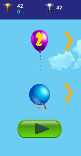 Android application Рrotect the balloon. Rose up. screenshort