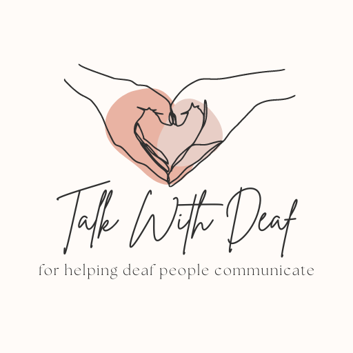 Talk to the Deaf clearly V5 logo