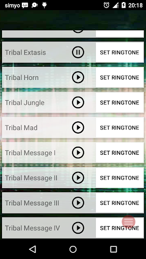 Android application Tribal House Ringtones & alarm screenshort