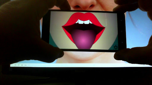 Lips blabber, Tongue out Screen 3