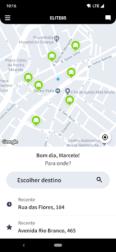 Android application Elite65: Viajar é econômico screenshort