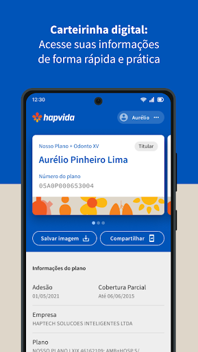 Hapvida Screen 2