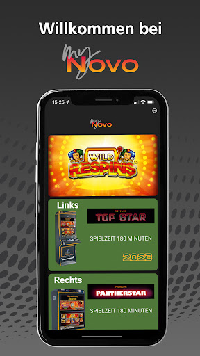 Android application myNOVO screenshort