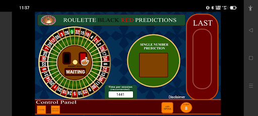 Roulette Black Red Calculator Screen 3