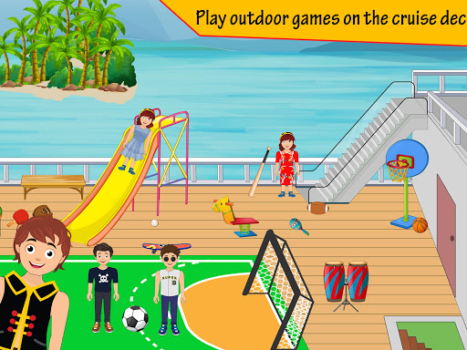 Pretend Play Cruise Trip: Town Screen 3