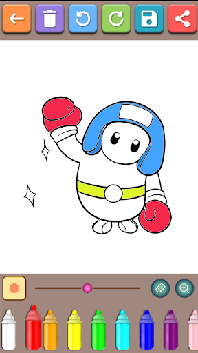 StumbleGuy Coloring Pages Screenshot 4 - AppWisp.com