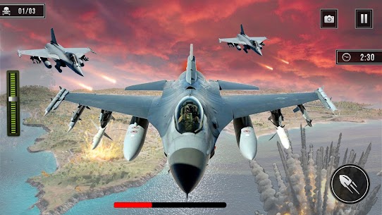 ألعاب القتال الجوي الحديثة 4