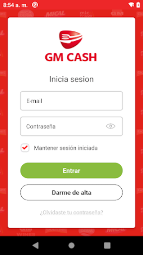 Android application GMcash screenshort