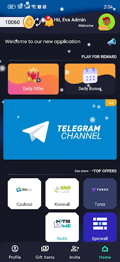 Eva Rewards Screenshot 1 - AppWisp.com