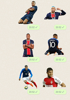 Mbappé Stickersのおすすめ画像3