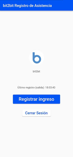 bit2bit Attendance Screen 2
