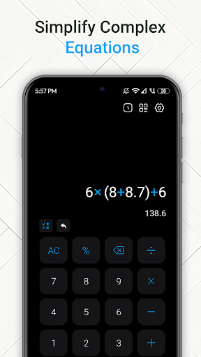 Android application Advance Calculator: GPA & Math screenshort