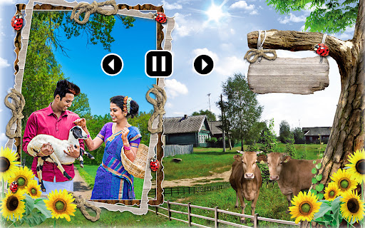 Android application Village photo video maker song screenshort