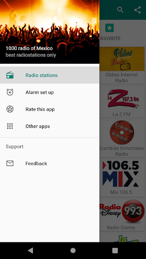 1000 radio of Mexico Screen 2