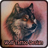 Wolf Tattoo Design icon