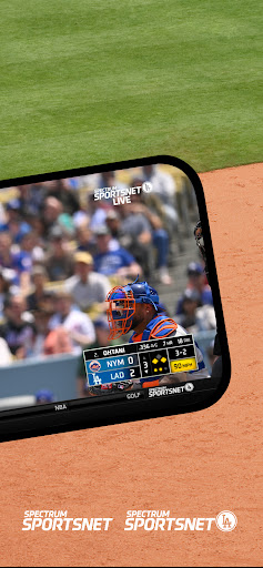 Screenshot of Spectrum SportsNet: Live Games