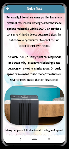 Winix air purifier Guide