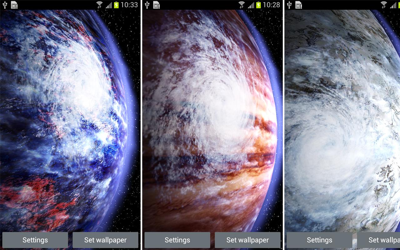 Android application Planets Pack 2.0 screenshort
