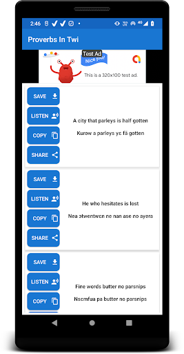 Proverbs In Twi Screen 3
