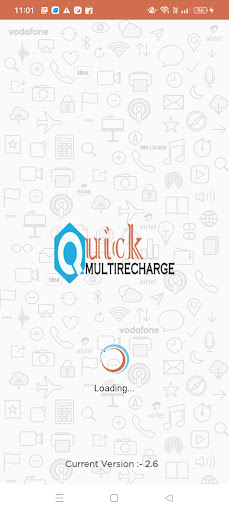 Android application QuickMultiRecharge screenshort