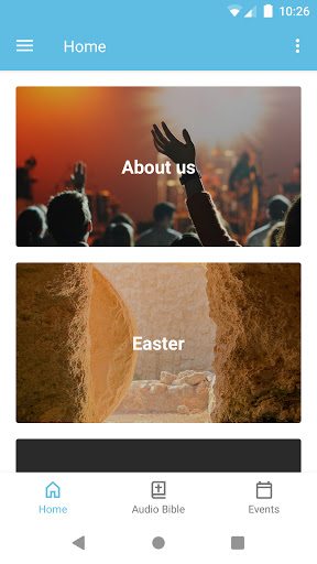 Android application Parkway Church screenshort