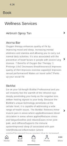 OM Center for Wellness Screen 2