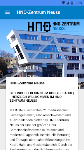 Android application HNO Neuss screenshort