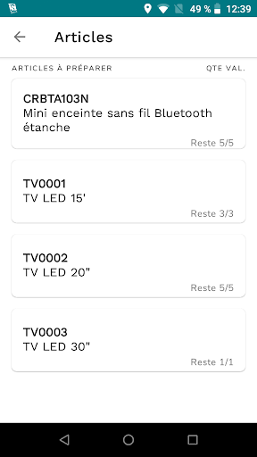 Satelix Logistique Screen 2