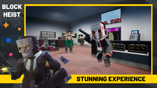 Block Heist: Shooting 0.9 mod apk (Unlimited Money) 4