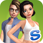 Cover Image of Download Smeet 3D Social Game Chat  APK
