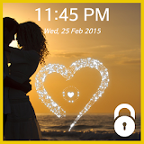 Lock Screen (live heart) icon