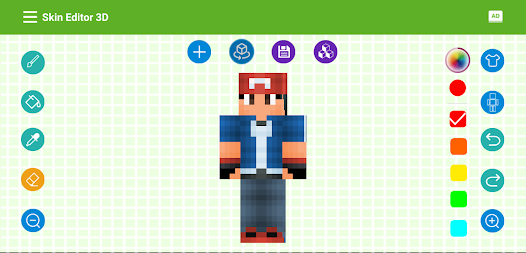 Skin Editor 3D for Minecraft – Applications sur Google Play