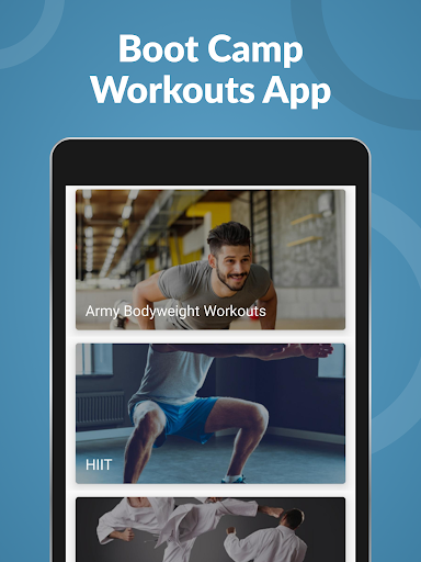 Screenshot of Fitness Boot Camp Workouts