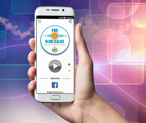 Android application FM 9 de Julio screenshort