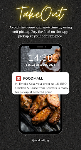 Android application FoodMall screenshort