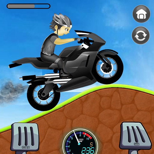 Bike Hill Racing - Bike Game logo