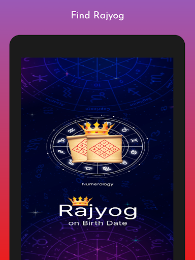 Screenshot of Numerology - Find Rajyog - DOB