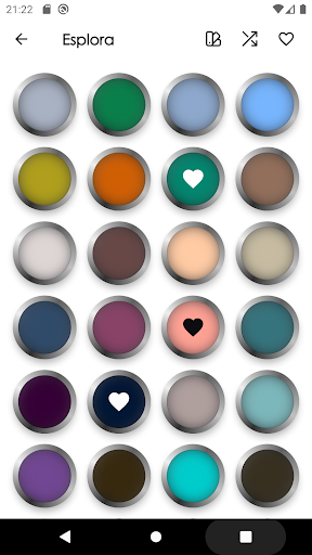 Android application Colorario screenshort