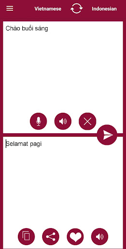Indonesian-Vietnamese Translat Screen 2
