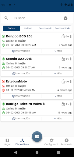 Ñande GPS Screen 3