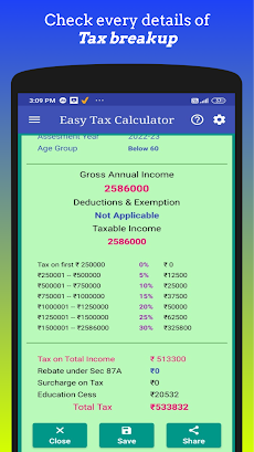 Income Tax Calculatorのおすすめ画像5