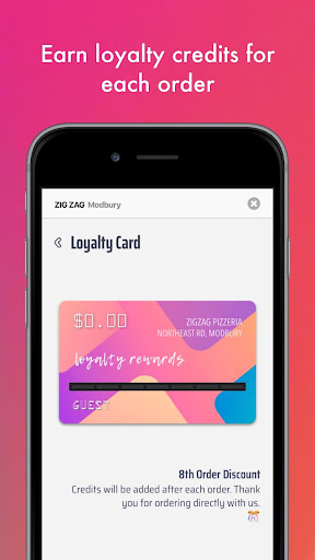 ZigZag Pizzeria Screen 2