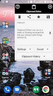 Clipboard Editor Captura de tela