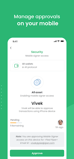 Vaults Secure Screen 3
