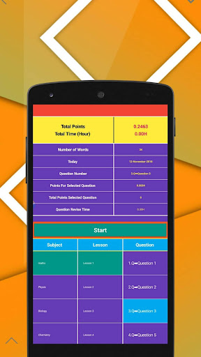 Tense Chart Practice Screen 3