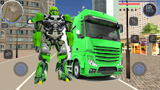 Robot Truck Transformer US Police Robot War Gamesのおすすめ画像4