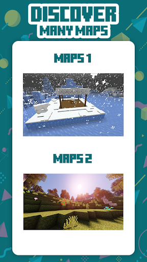Android application Modded Maps Minecraft screenshort
