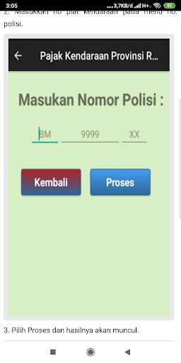 Cek Pajak Kendaraan Riau Screen 3